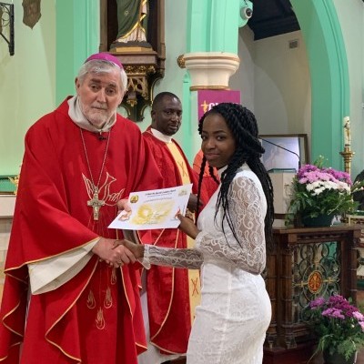 Bishop and Confirmee